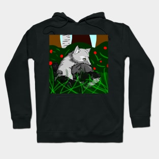 Ladies's Pups Hoodie